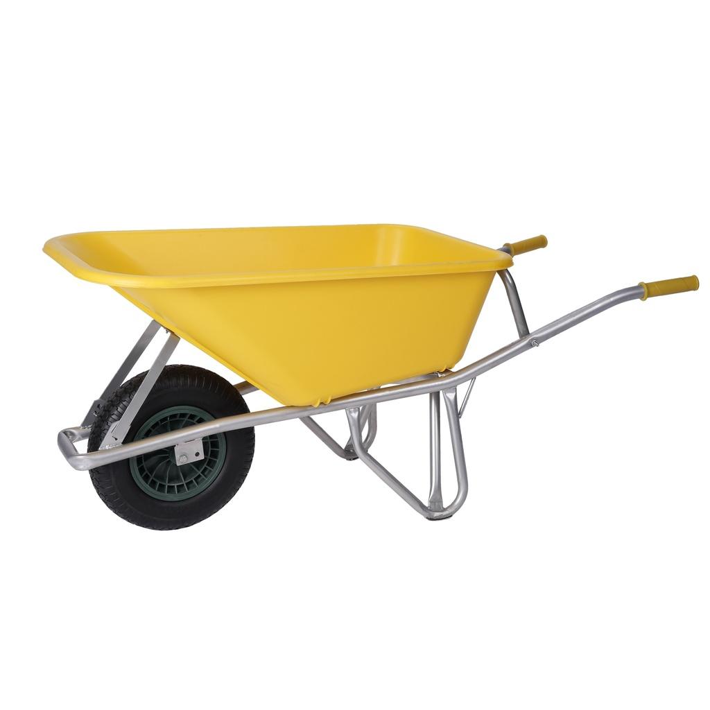 Plastic wheelbarrow with air wheel Moto Garage Malta